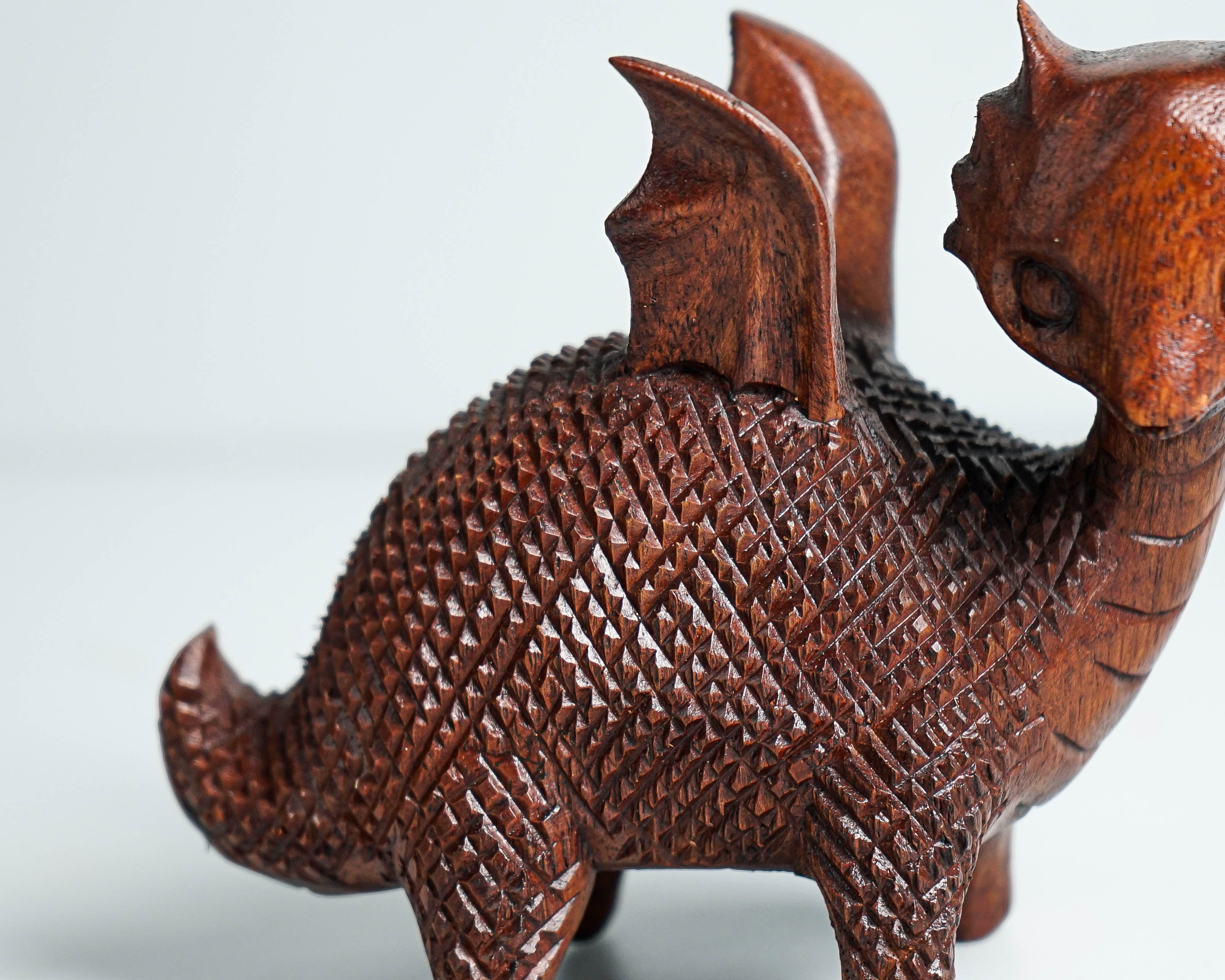 Cute Baby Dragon Sculpture, Wooden Small Dragon, Fantasy Animal, Unique Dragon, Handcrafted, Baby Room Decor, Graduation Gifts, Grandma Gift