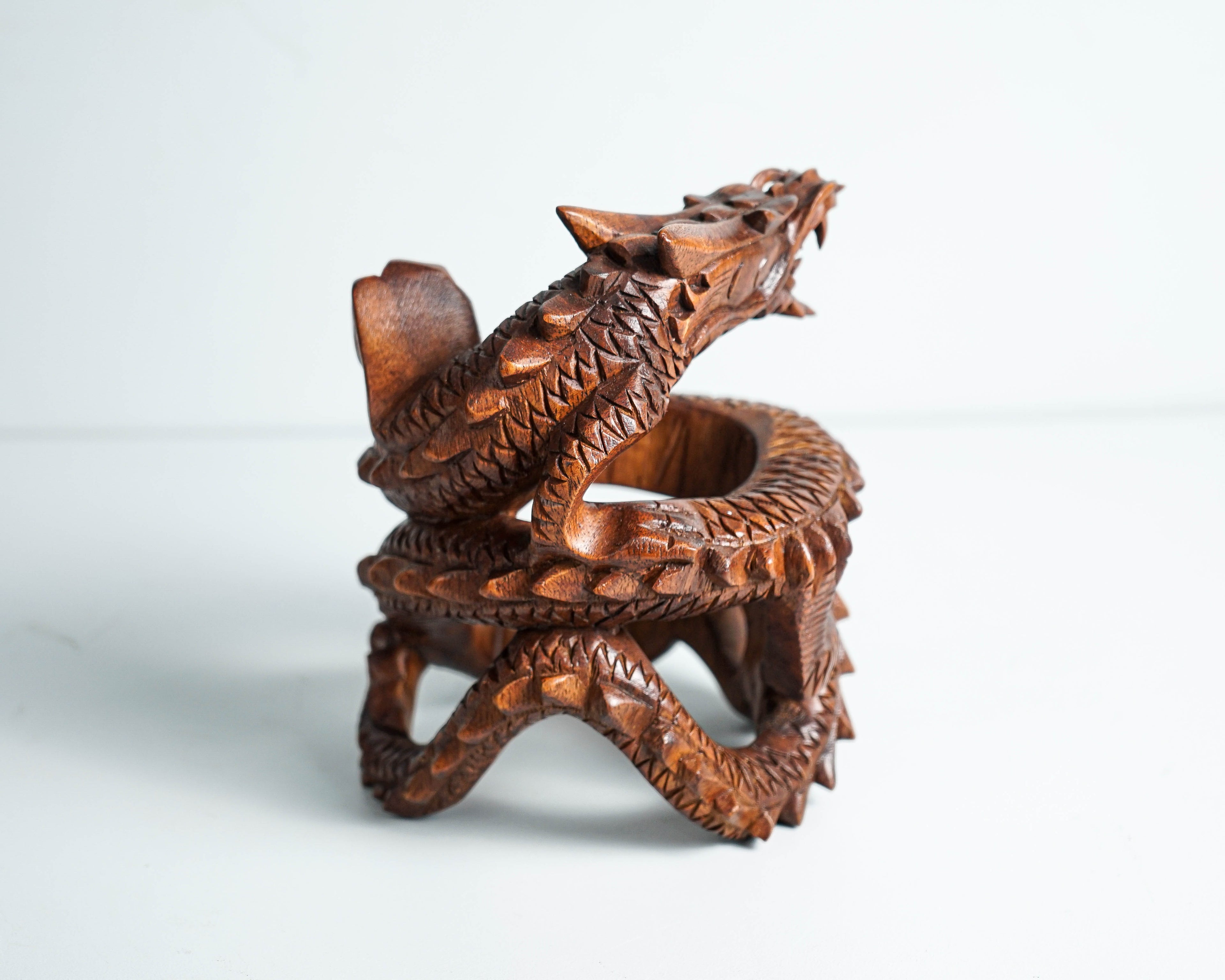 Unique Dragon Statue, Legendary Animal, Wood Carving Dragon, Exotic, Dragon Sculpture, Office Desk Decor, Gift for Him, Best Friend Gift