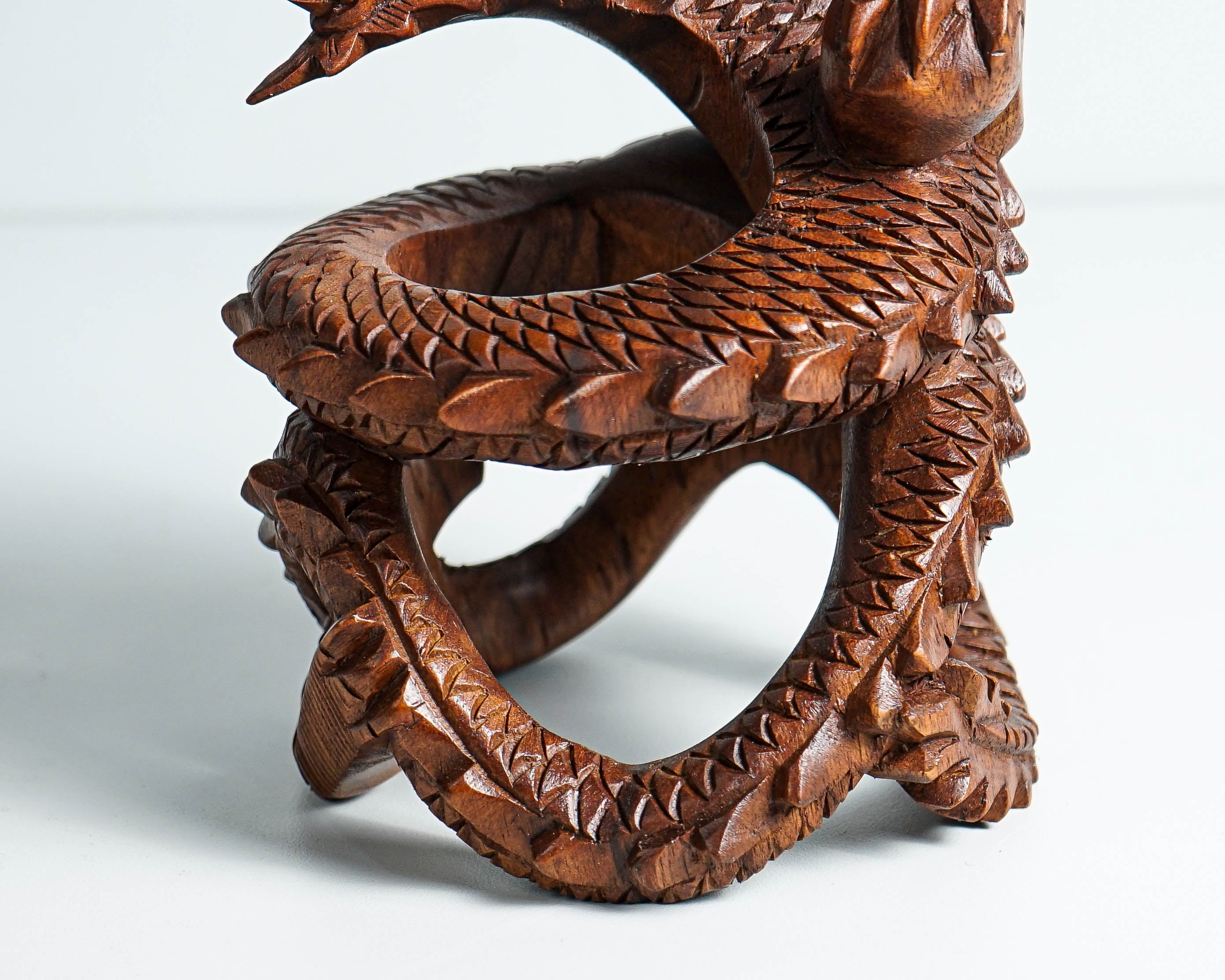 Unique Dragon Statue, Legendary Animal, Wood Carving Dragon, Exotic, Dragon Sculpture, Office Desk Decor, Gift for Him, Best Friend Gift