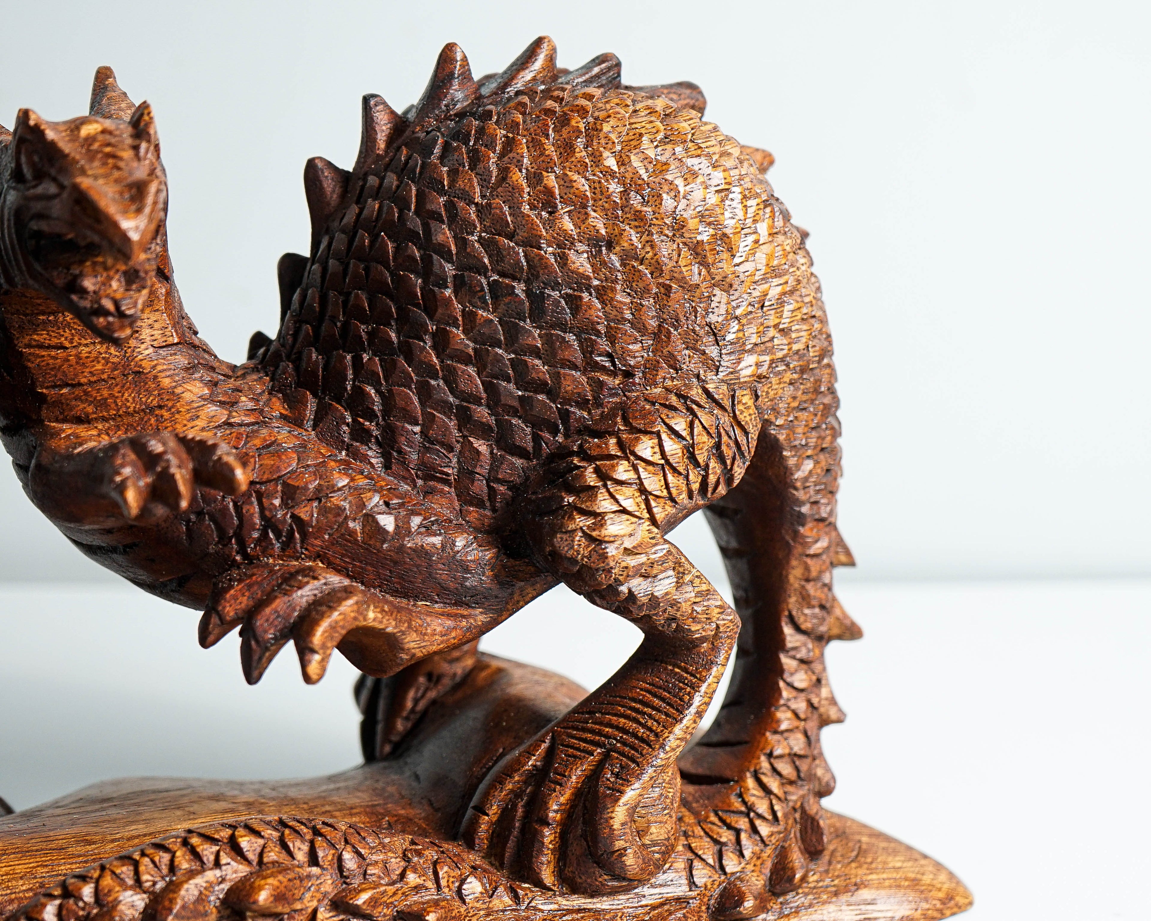 Couple Dragon Ornament, Twin Dragon Statue, Legend Animal, Fantasy, Unique Decor, Dragons Wood sculpture, Room Decoration, Valentines Day