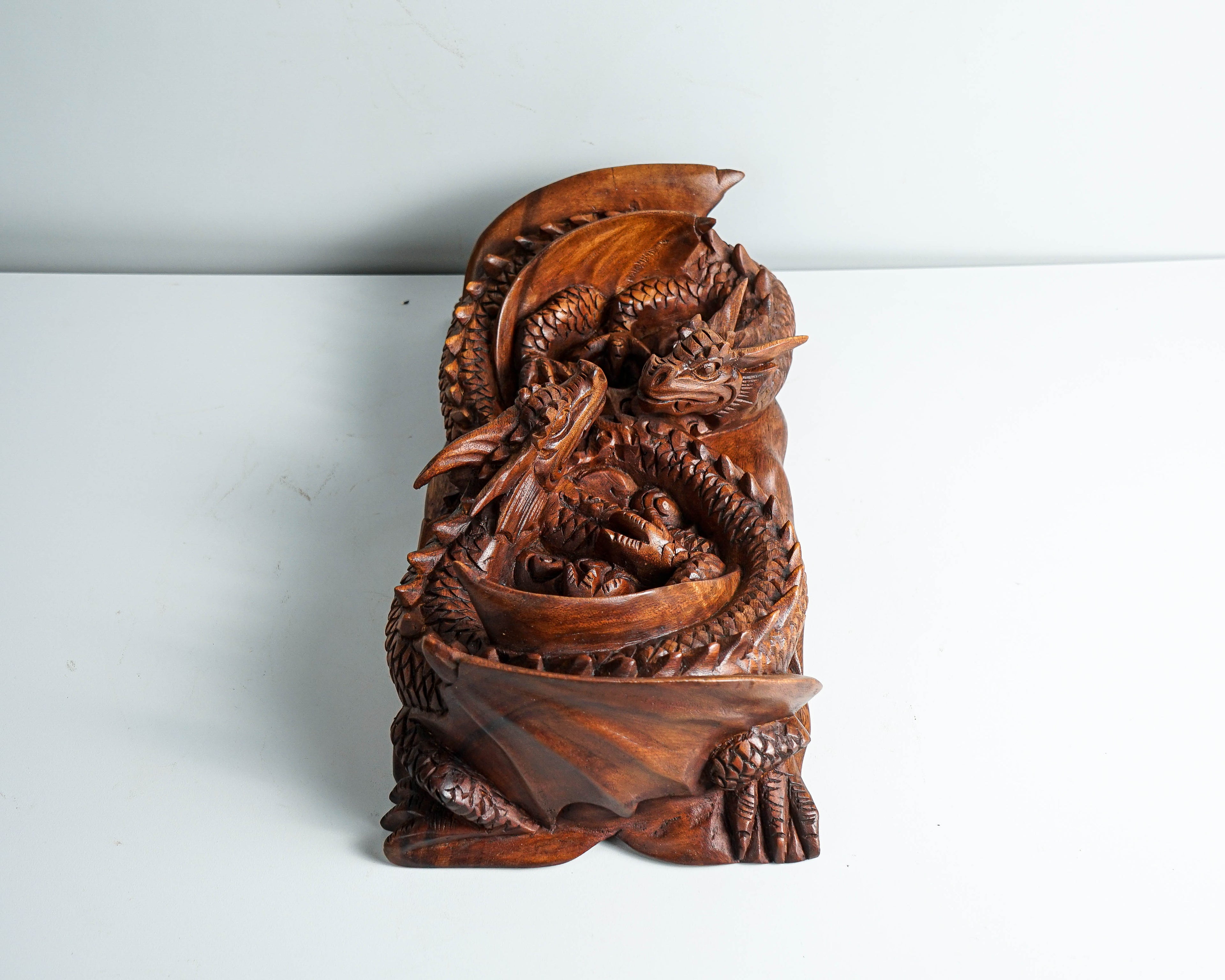 Sleeping Dragon Figurine, Couple Dragon Sculpture, Exotic Statue, Mythical Animal, Gothic, Unique Statue, Bedroom Decor, Valentines Gift