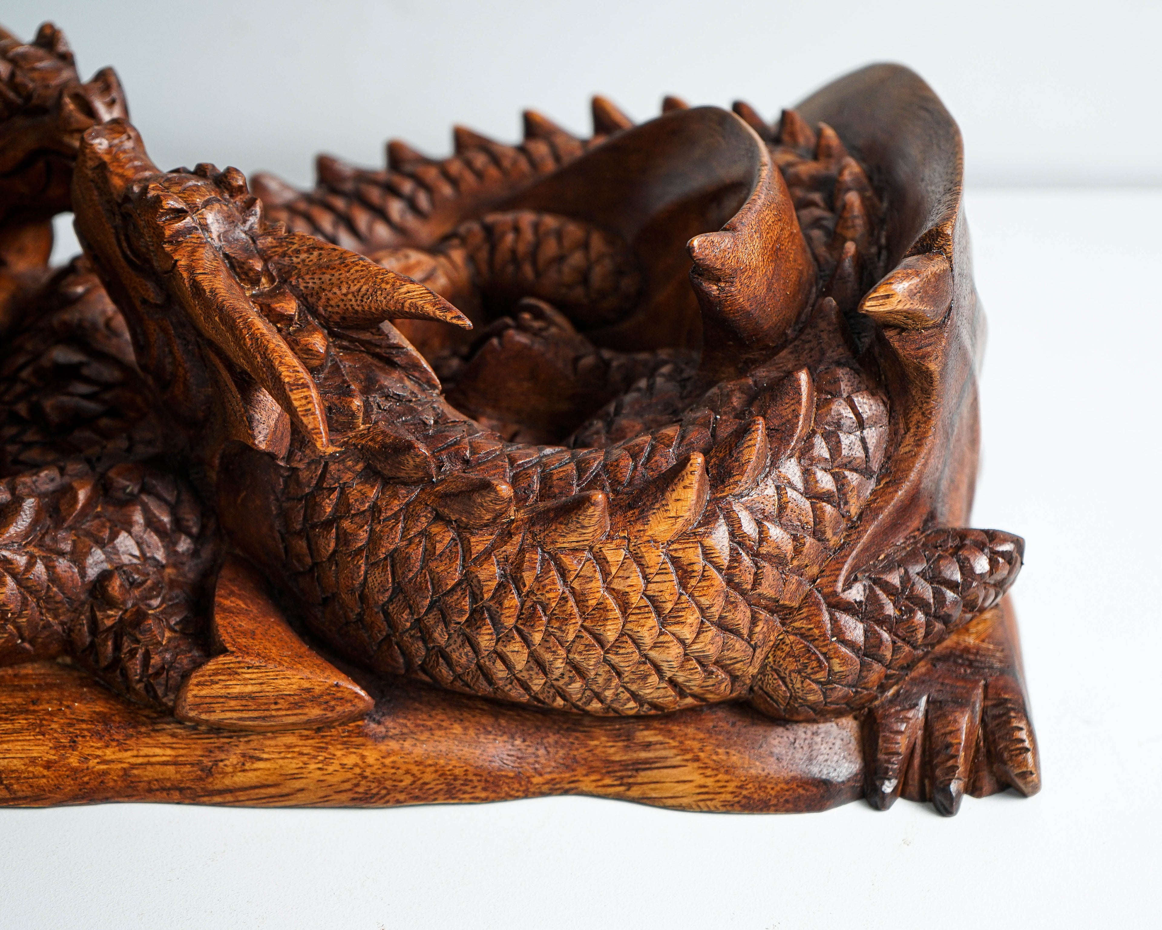 Sleeping Dragon Figurine, Couple Dragon Sculpture, Exotic Statue, Mythical Animal, Gothic, Unique Statue, Bedroom Decor, Valentines Gift