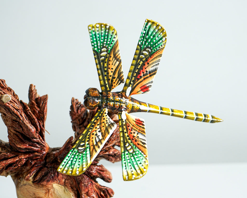 Couple Dragonfly Sculpture, Couple, Wood Carving, Artwork, Unique Figurine, Fairy, Romantic, Couple Decor, Anniversary Gift, Gift for Sister