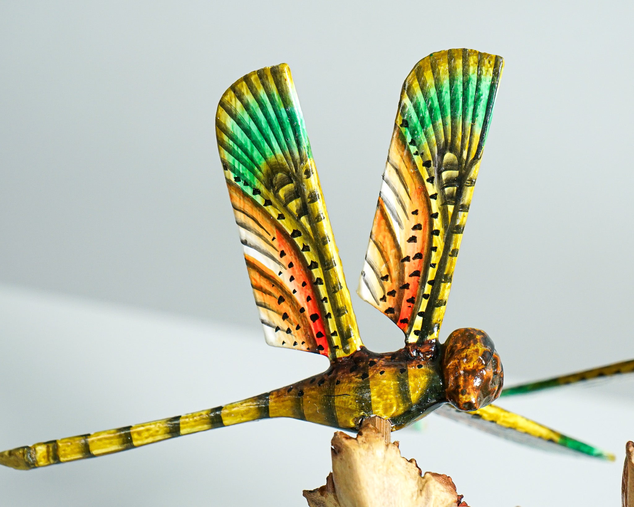 Couple Dragonfly Sculpture, Couple, Wood Carving, Artwork, Unique Figurine, Fairy, Romantic, Couple Decor, Anniversary Gift, Gift for Sister