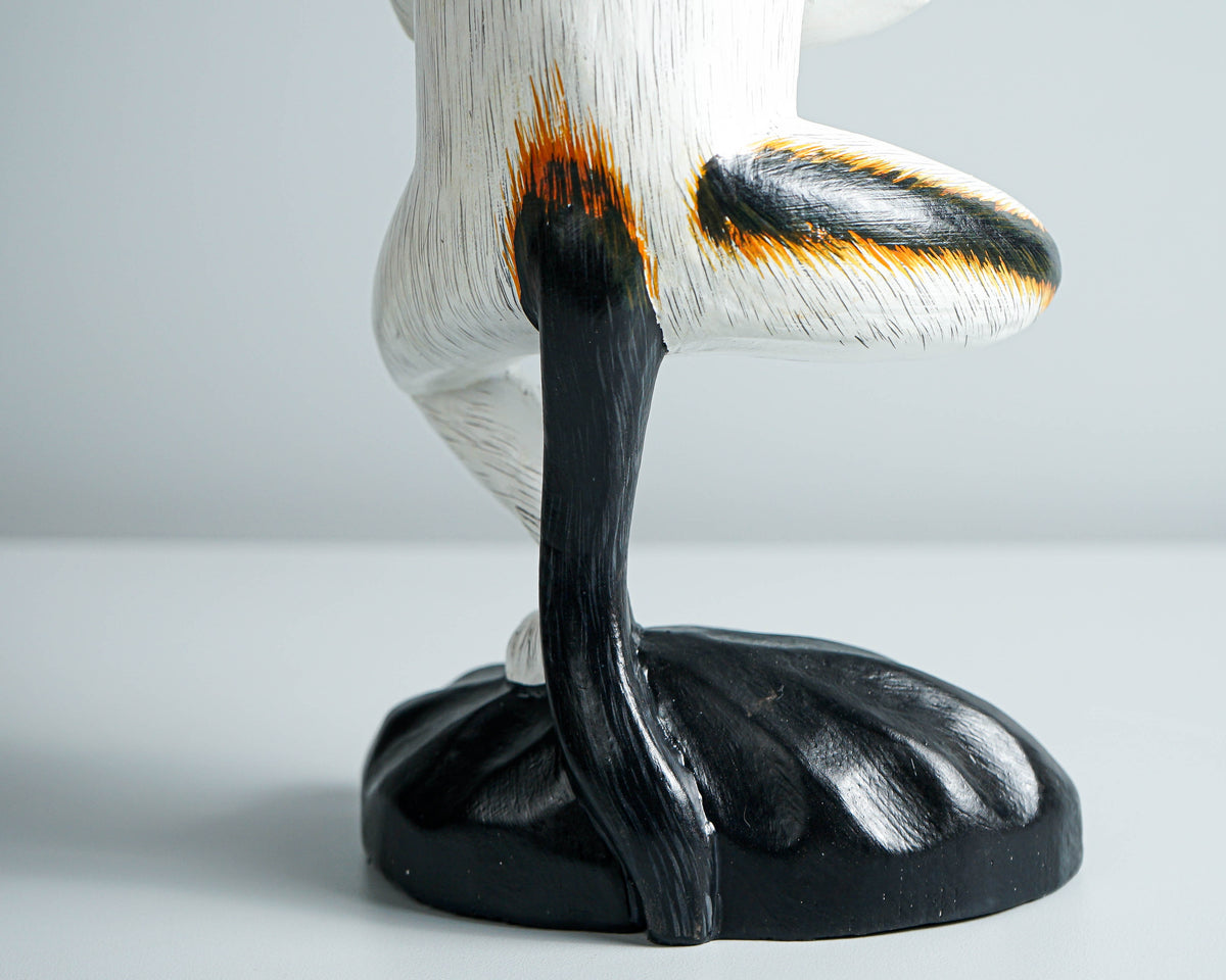 Cat Yoga Pose Statue, Painted Cat Figurine, Handcrafted, Wooden Cat, Meditating Cat, Colourfull Cat Statue, Room Decor, Grandfather Gift