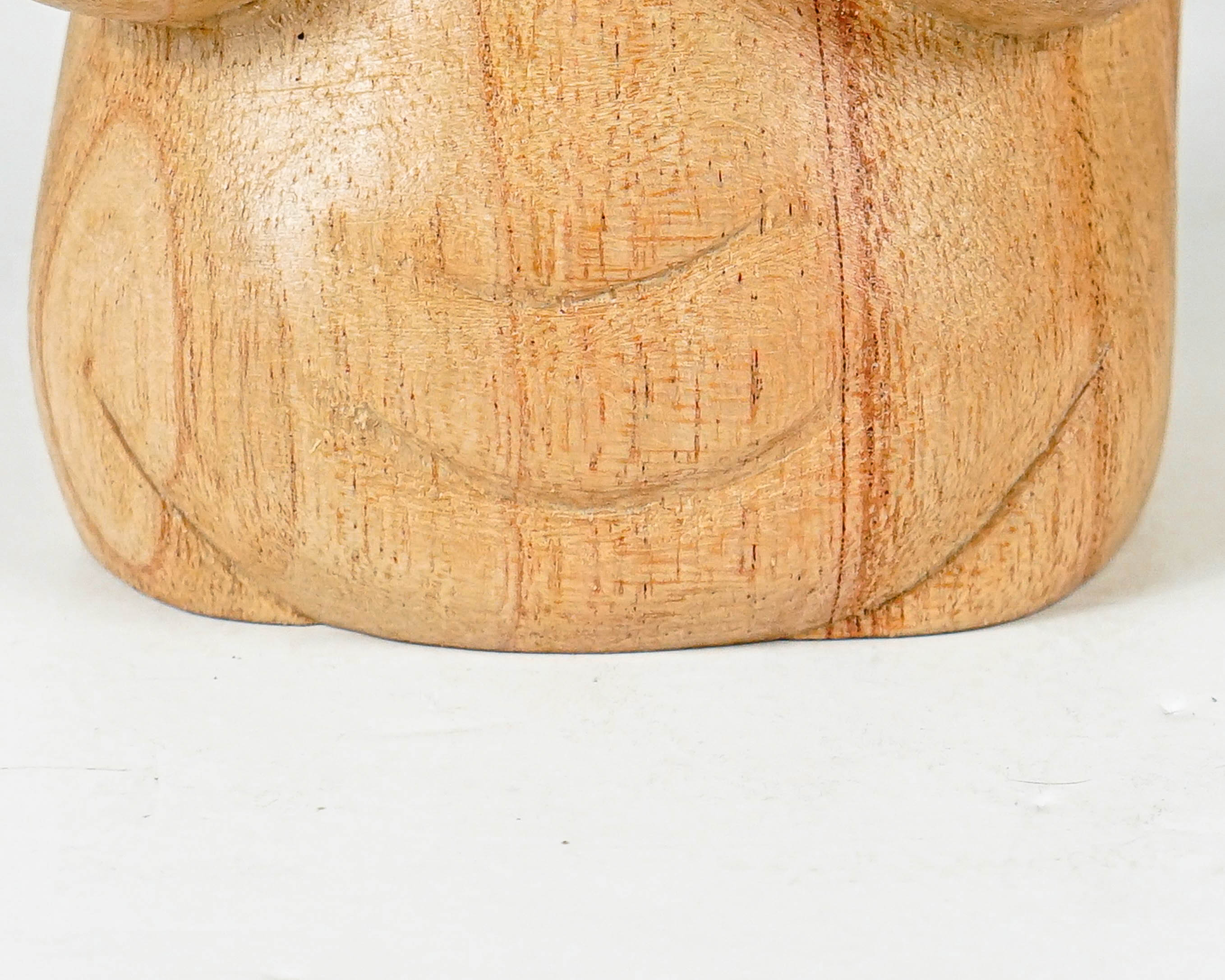 Sleeping Jizo Statue, Buddha Sculpture, Wood Figurine, Unique, Wooden Jizo, Praying, Meditation Decoration, Handcrafted, Grandfather Gift