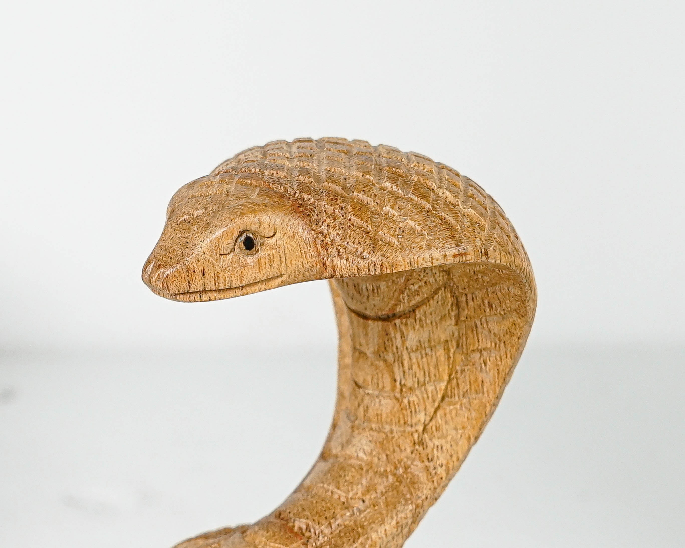 Wooden Cobra Sculpture, Snake, Reptile Ornament, Snake Collector, Handmade Decor, Tropical Decor, Housewarming, Mother Gift, Gift for friend