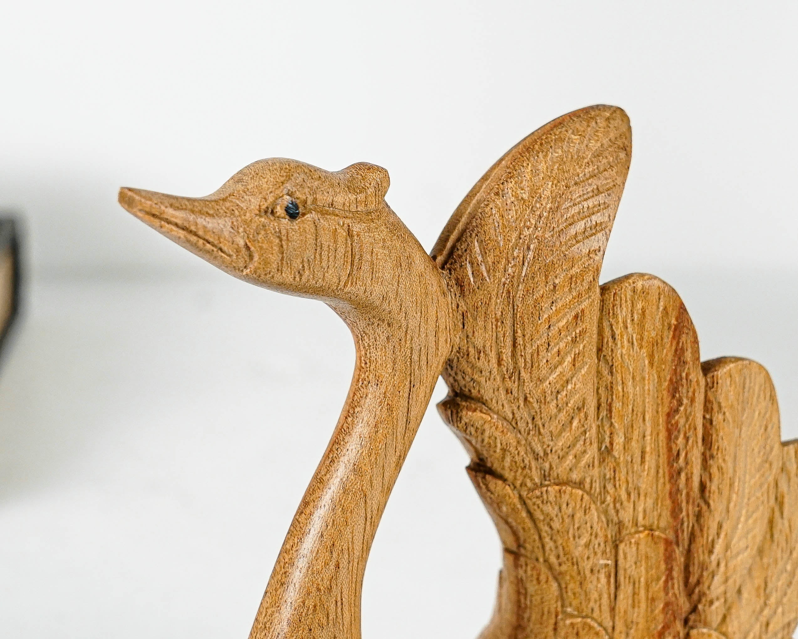 Beautiful Swan Art, Bird Statue, Unique Miniature, Handmade Decor, Animal Figurine, Kitchen Decor, Swan Sculpture, Grandfather Gift