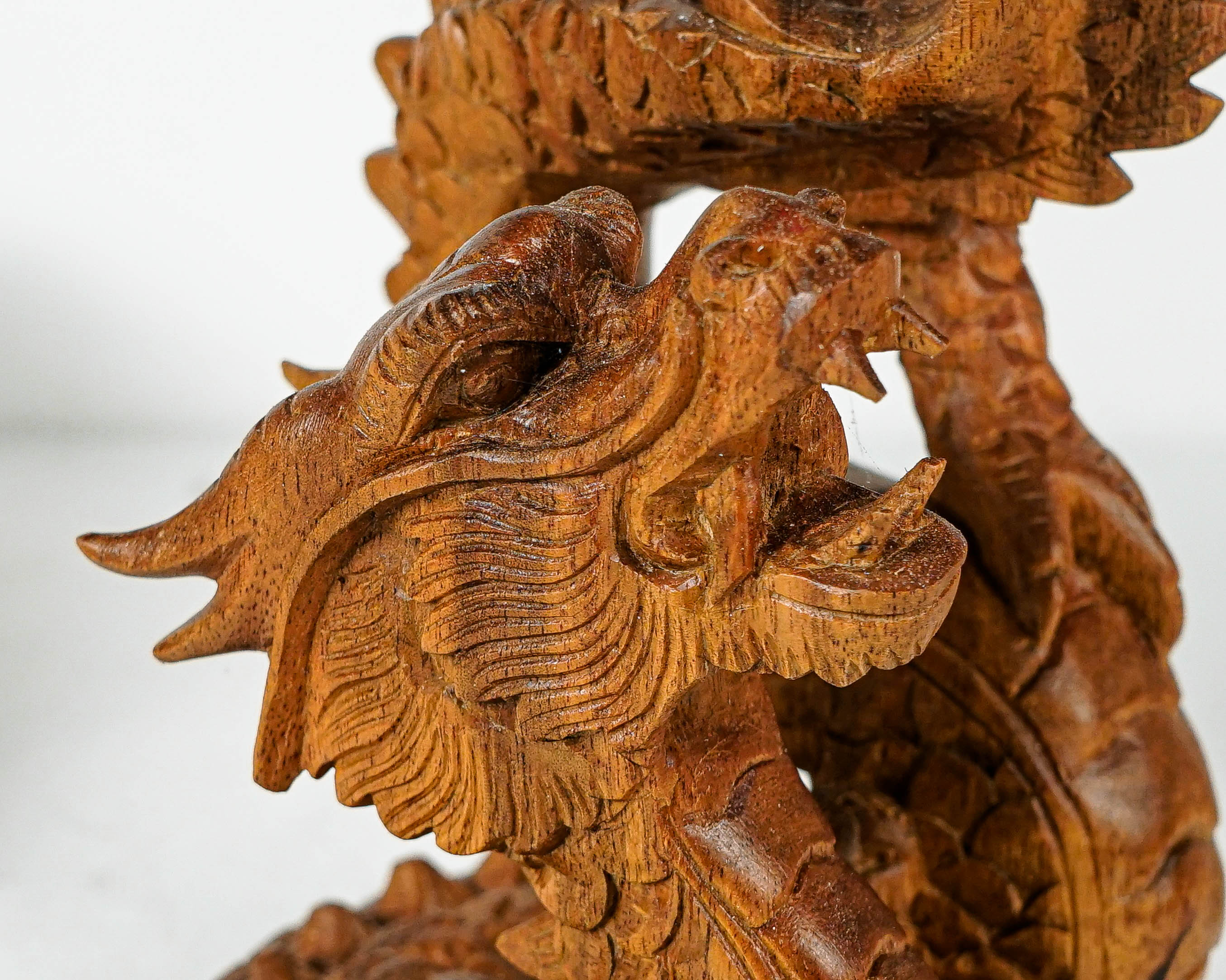Wooden Dragon Statue, Unique Sculpture, Chinese Dragon, Mystical Animal, Handmade Decor, Art, Table Decor, Gift for Him, Gift for friend