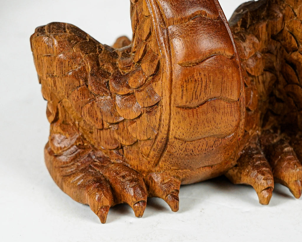 Wooden Dragon Statue, Unique Sculpture, Chinese Dragon, Mystical Animal, Handmade Decor, Art, Table Decor, Gift for Him, Gift for friend