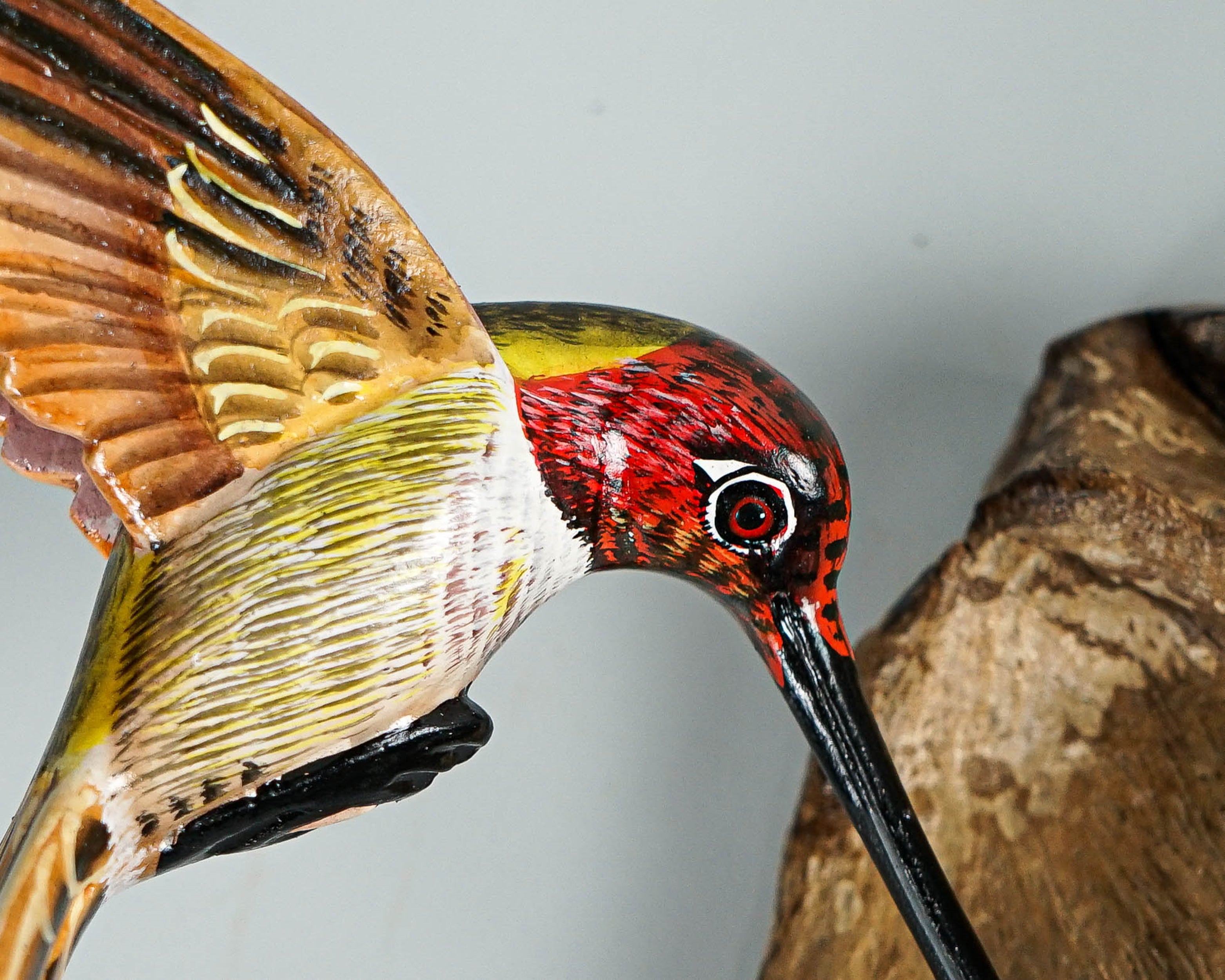 Hummingbird Wall Decor, Hanging Statue, Family, Bird on a Tree, Unique Sculpture, Colibri, Wall Decor, Family Decor, Gift for Mother
