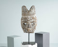Wooden Traditional Mask, Ceremonial Statue, Hand Carved, Wood Carving, Wall Decor, Unique Sculpture, Interior Decor, Special Gift