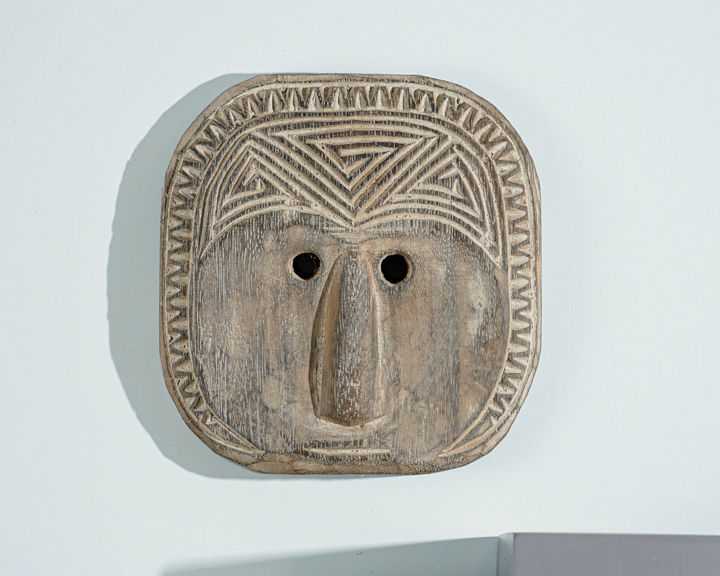 Traditional Mask Wall Art, Hanging Statue, Hand Carved, Wood Carving, Antique Sculpture, Kitchen Decor, Home Decoration, Best Friend Gift