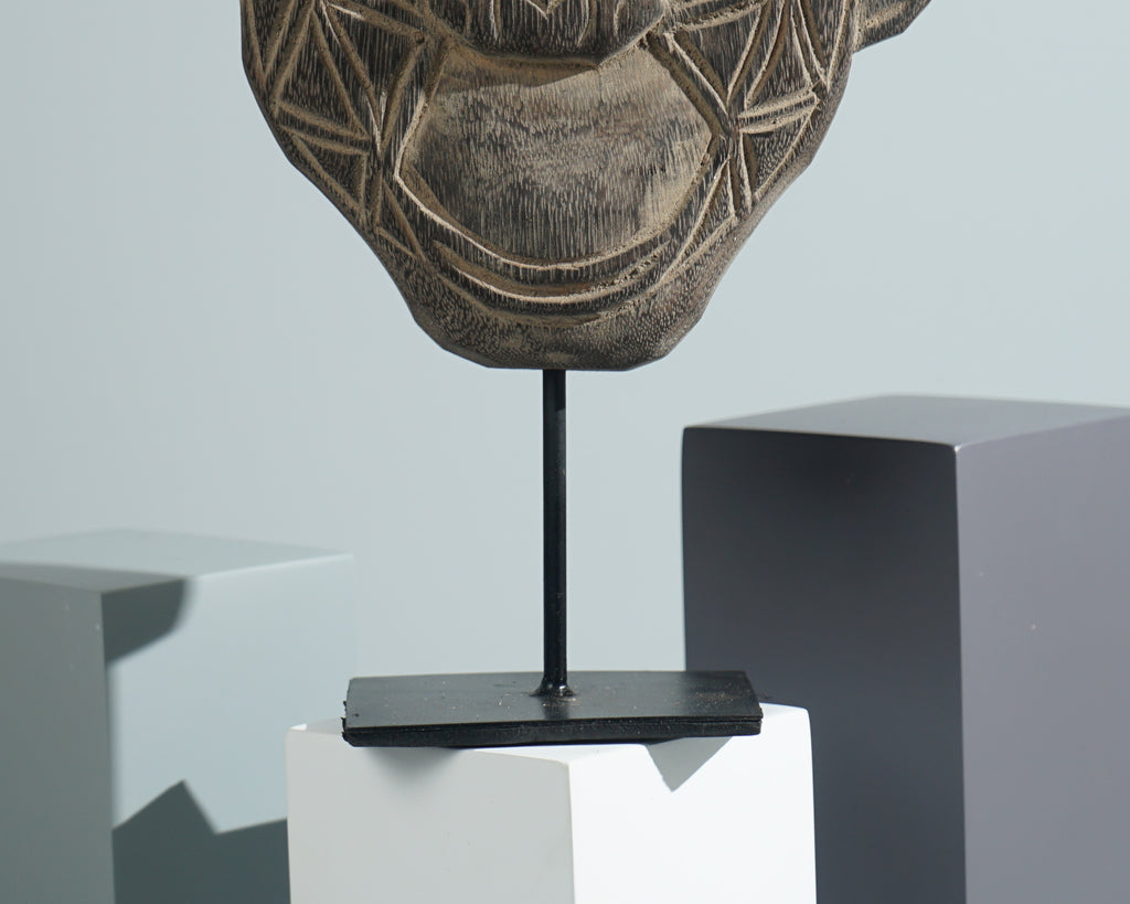 Timor Monkey tribal Mask, Wall Art, Handcrafted, Unique statue, Wooden Art, Room Decor, Gift for Neighbor, Halloween Decor, Gift for Her