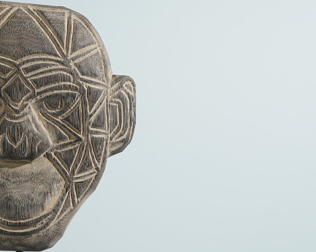 Timor Monkey tribal Mask, Wall Art, Handcrafted, Unique statue, Wooden Art, Room Decor, Gift for Neighbor, Halloween Decor, Gift for Her