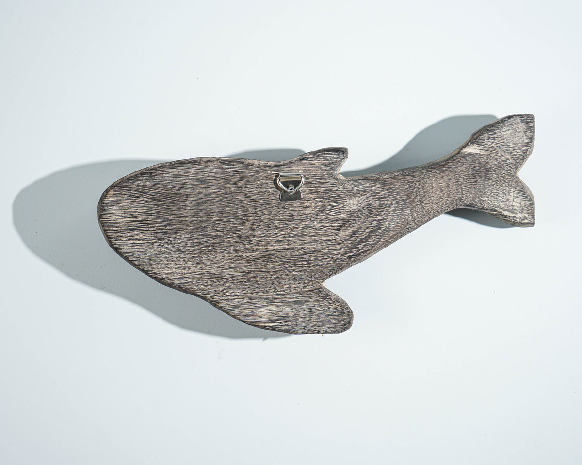 Timor Fish Mask, Wall Art, Antique animal statue, Primitive, Hanging Statue, Sculpture, Wood Carving, Animal, Home Decor, Birthday Gift
