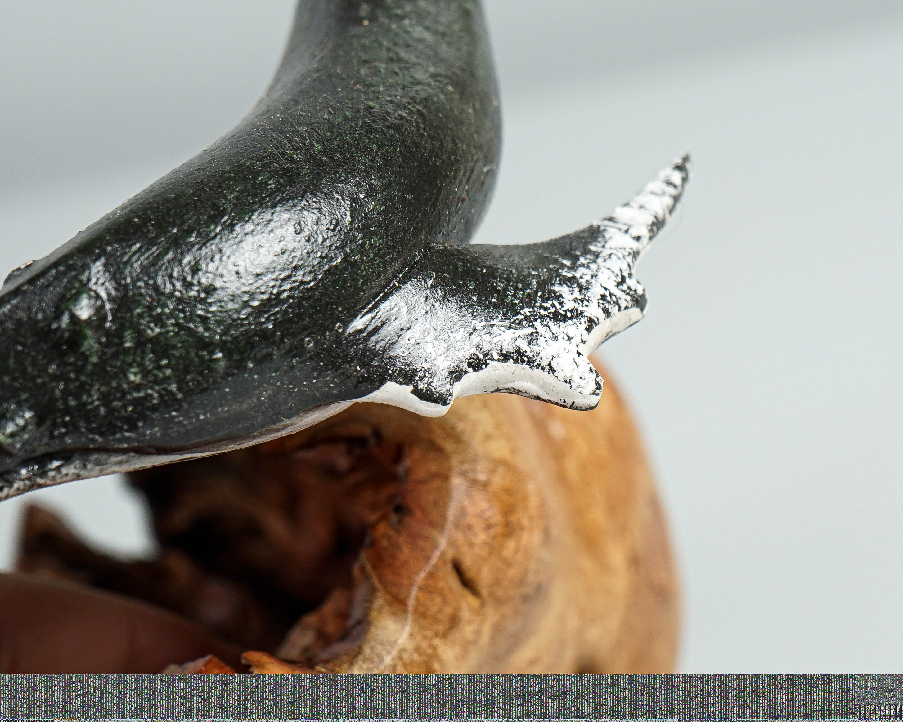 Black Humpback Whale Statue, Wooden Art, Painted, Unique Sculpture, Handmade Art, Unique, Decorative, Ocean, Bedroom Decor, Birthday Gift