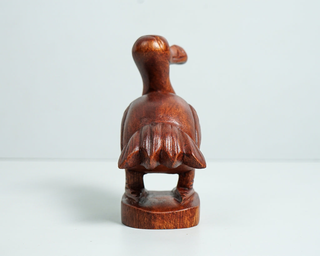 Wooden Dodo Bird Statue, Dodo Bird figurine,  Animal Sculpture, Wood Carving, Hand Carved, Living Room Decor, Gift for Friend, Gift for Son