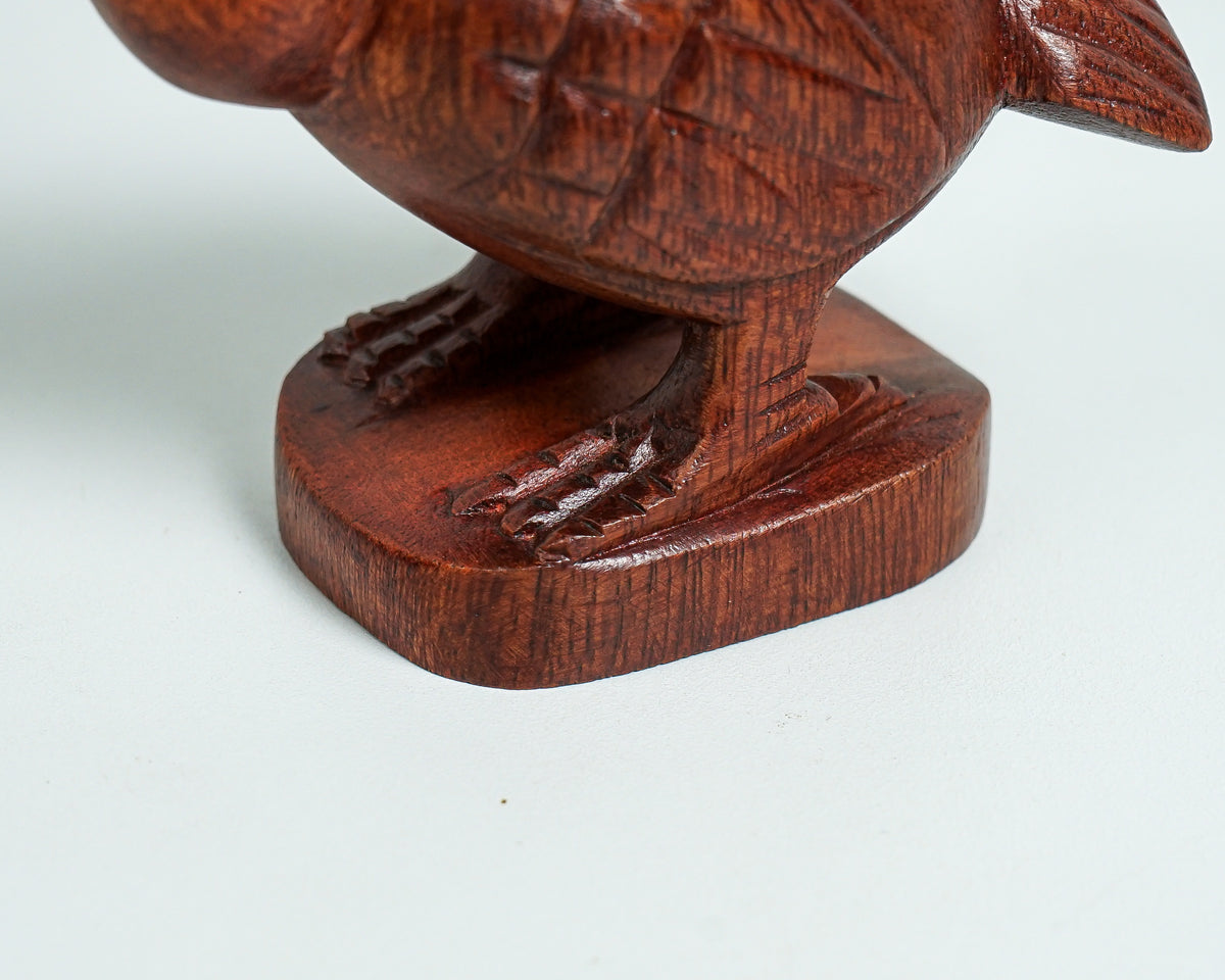 Wooden Dodo Bird Statue, Dodo Bird figurine,  Animal Sculpture, Wood Carving, Hand Carved, Living Room Decor, Gift for Friend, Gift for Son