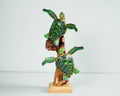Couple Turtle Sculpture, Green Sea Turtle, Wood Carving, Ocean, Miniature, Handmade Statue, Living Room Decor, Wedding Gift, Lucky Gifts