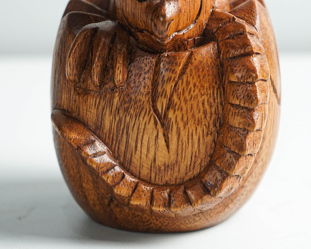 Baby Dragon Hatching From an Egg, Cute Baby Dragon, Mystical Animal, Art, Wood Carving, Wooden Figurine, Gift for Mother, Housewarming Gift