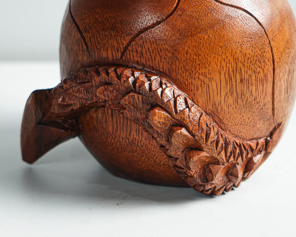 Newborn Dragon Sculpture, Baby Dragon, Egg, Mystical Animal, Wood Carving, Wooden Figurine, Bedroom Decor, Grandfather Gift, Gift for Him