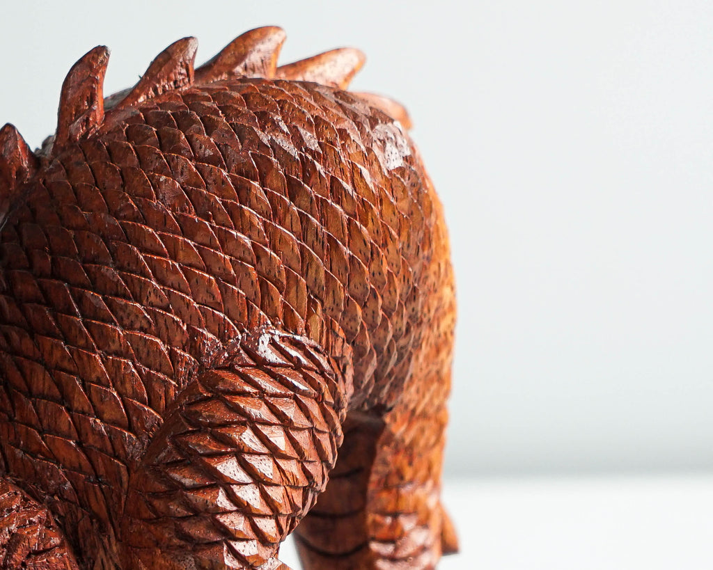 Wooden Dragon Statue, Unique Sculpture, Chinese Dragon, Mystical Animal, Unique Statue, Handmade, Healing, Memorial Gift, Mother Loss Gift