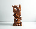 Wooden Dragon Statue, Unique Sculpture, Chinese Dragon, Mystical Animal, Miniature, HandCarved, Office Decor, Gifts for Him, Birthday Gift