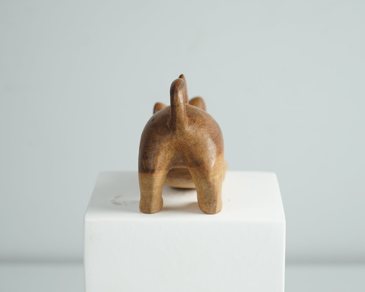 Wooden Cat Figurine, Animal Statue, Wood Carving, Handcrafted, Unique Figurine, Decorative, Tabletop Decor, Gift for Mother, Memorial Gift