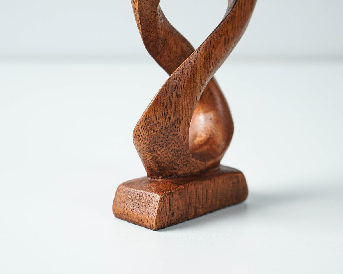Hugging Couple Abstract Statue, Modern Art, Wood Carving, Handcrafted, Love, Exotic, Modern Abstract, Couple Decoration, Gift for Girlfriend