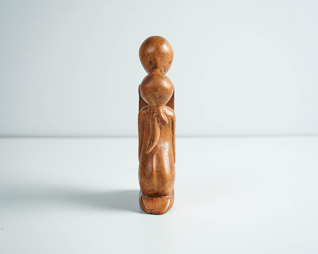 Kissing Couple Abstract Statue, Modern Art, Wood Carving, Artwork, Handmade Statue, Modern Abstract, Wedding Decoration, Couples Gift