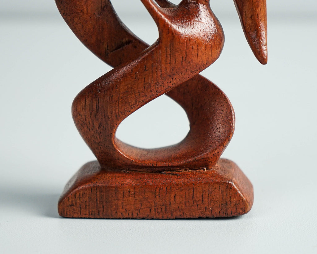 Romantic Couple Abstract Statue, Wooden Modern Art, Wood Carving, Handcrafted, Unique, Modern Abstract, Wedding Gift, Anniversary Gift