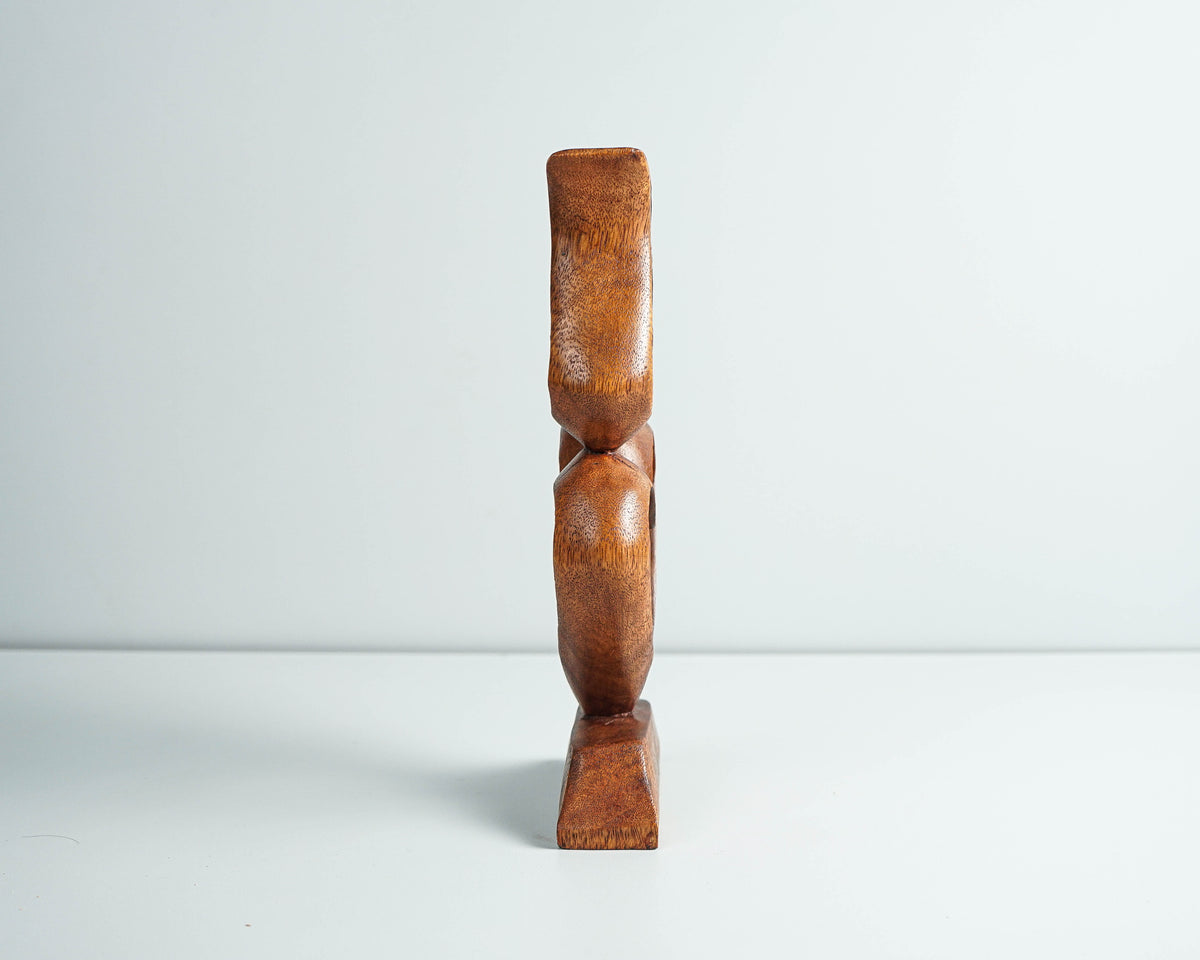 Heart Shape Abstract Statue, Love Statue, Modern Art, Wood Carving, Unique Love figurine, Home Decoration, Modern Abstract, Wedding Gift
