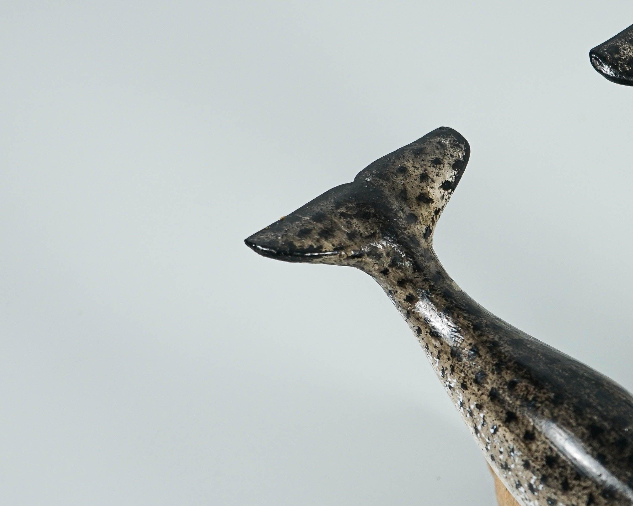 Wooden Narwhal Sculpture, Couple, Tusk, Arctic Animal, Personalized Figurine, Beach Decor, Sea Unicorn, Gift for Wife, Engagement Gift