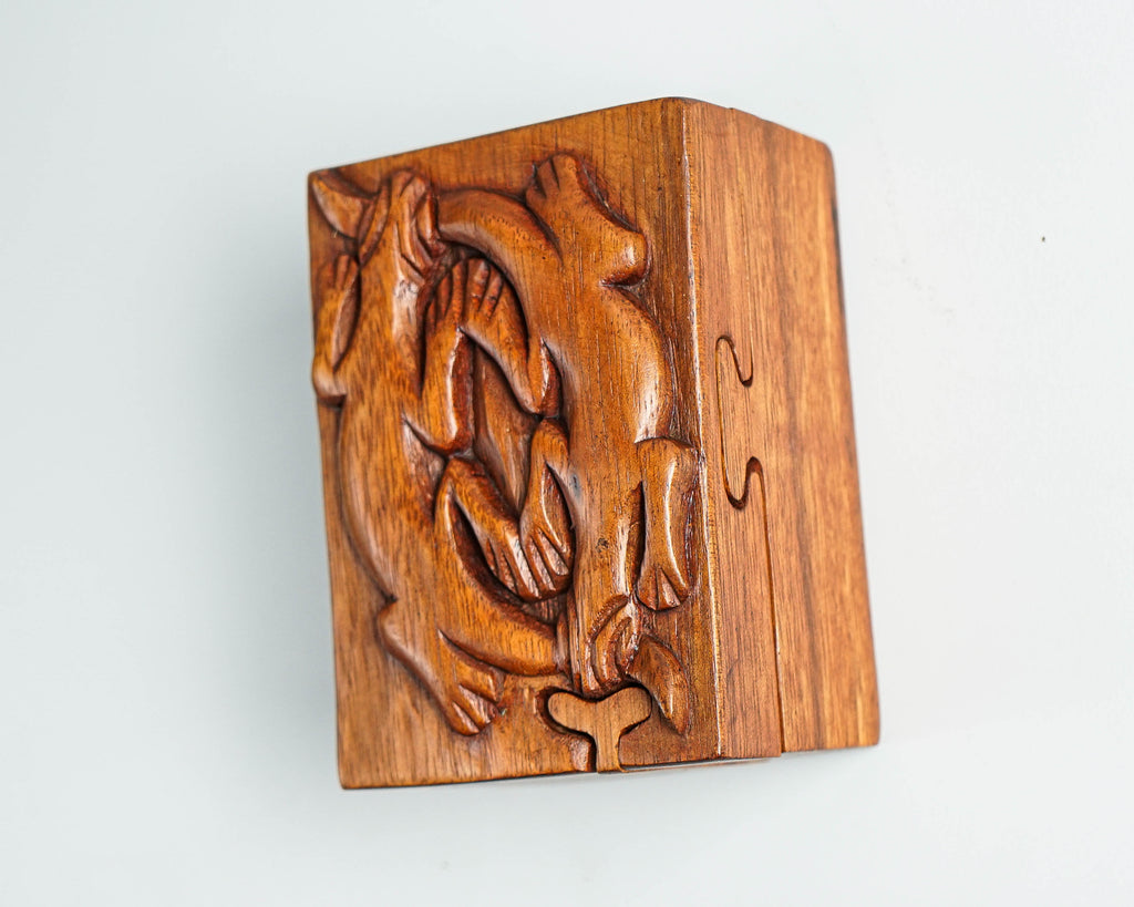 Wooden Puzzle Box,  Mystery Box, Trinket Stash, Decorative, Wooden box Organizer, Secret box, Jewelry Box, Home Decor, Appreciated Gift