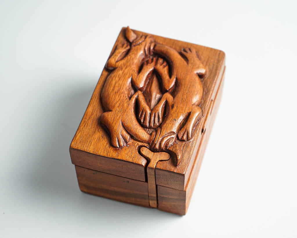Wooden Puzzle Box,  Mystery Box, Trinket Stash, Decorative, Wooden box Organizer, Secret box, Jewelry Box, Home Decor, Appreciated Gift