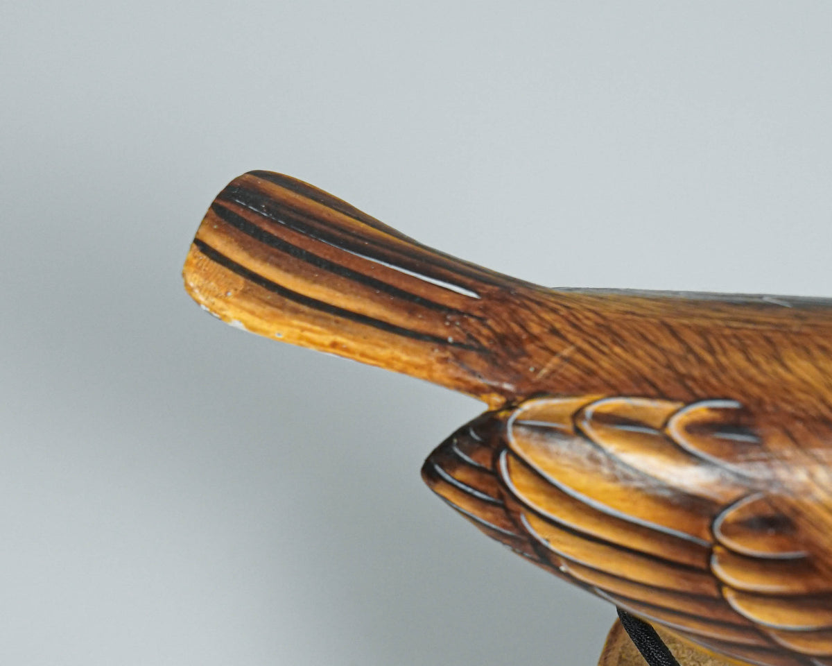 Robin Bird Art, Bird Sculpture, Hand Carved Statue, Animal Statue, Wood Carving, Housewarming Decor, Nature, Tropical Decor, Memorial Gift