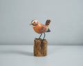 Wren Bird, Art Statue, Bird Sculpture, Wooden Bird, Animal Statue, Wood Carving, Figurine, Unique Animal, Room Decoration, Bird Gift