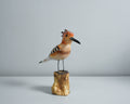 Eurasian Hoopoe, Wooden Bird Statue, Painted Wood Carving, Handcrafted, Animal Statue, Hudhud Eurasia, Unique Decor, Mom Gift, Special Gift