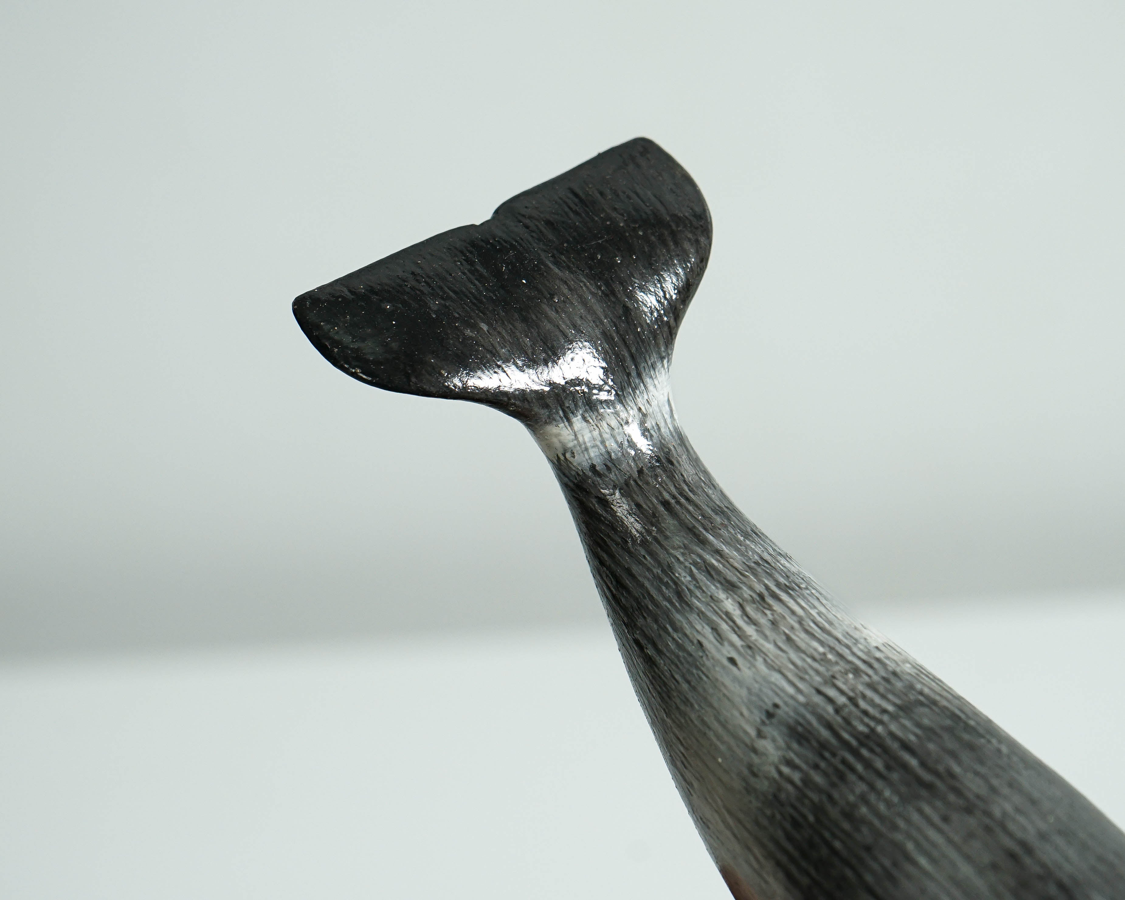 Black Sperm Whale Statue, Wooden Art, Painted, Colorful Art, Unique Sculpture, Decorative, Ocean, Bedroom Decor, Grandfather Gift, Best Gift