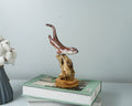 Wooden Otter Sculpture, Cute Animal, Swimming, Natural, Wildlife, Handmade Statue, Sea creature, Wood Carving, Gift for Her, Special Gift